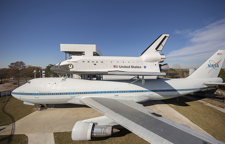 Space shuttle Independence at Space Center Houston